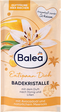 Balea Badekristalle Entspann Dich, 80 g
