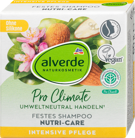 alverde NATURKOSMETIKFestes Shampoo Nutri-Care, 60 g