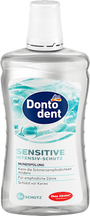 DontodentMundspülung sensitive intensiv Schutz, 500 ml