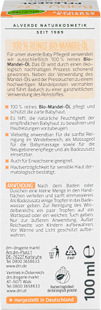 100% Reines BIO Süßmandelöl – Für Haut, Haar & Massage