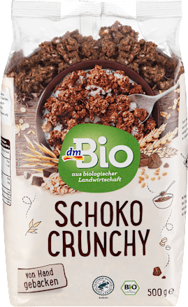 dmBioMüsli Crunchy, Schoko, 500 g