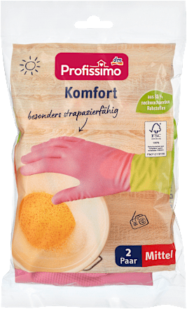 ProfissimoHaushaltshandschuhe Komfort Mittel (2 Paar), 2 St