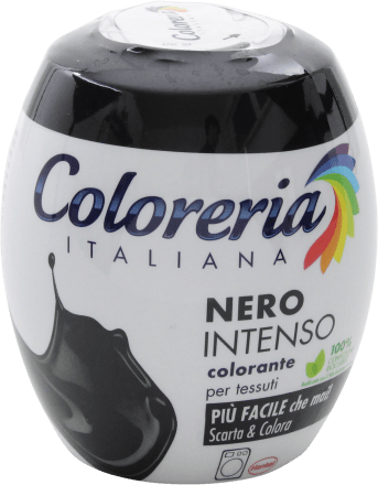 Shop Risparmio Casa - COLORERIA ITALIANA Colorante Tessuti Nero Intenso