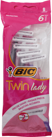 BIC Rasoio a 2 lame Twin lady, 6 pz Acquisti online sempre