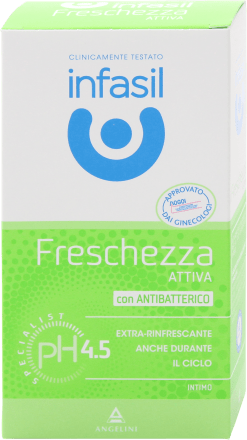 infasil Detergente intimo antibatterico Freschezza Attiva, 200 ml Acquisti  online sempre convenienti