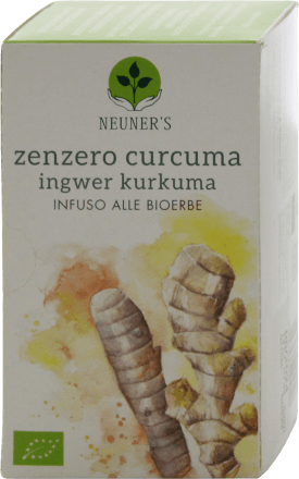 NEUNER'S Preparato per infuso allo zenzero e alla curcuma, 40 g Acquisti  online sempre convenienti