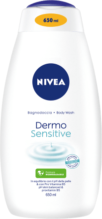 NIVEA Bagnodoccia Dermo Sensitive, 650 ml Acquisti online sempre  convenienti