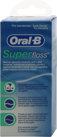Oral-B superfloss seda dental standard
