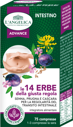 L'ANGELICA Le 14 erbe della giusta regola Advance, 75 pz Acquisti online  sempre convenienti