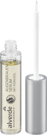 alverde NATURKOSMETIKAugenbrauenserum mit Rizinusöl, 9 ml