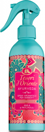 Tesori d'Oriente Spray aromatico per ambienti Ayurveda con olio di Alma e  Patchouli, 250 ml Acquisti online sempre convenienti