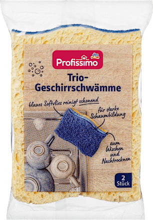 ProfissimoTrio-Geschirrschwämme, 2 St