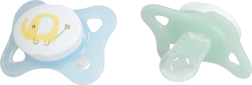 babylove Ciuccio simmetrico in silicone 0-2 mesi, 2 pz Acquisti online  sempre convenienti