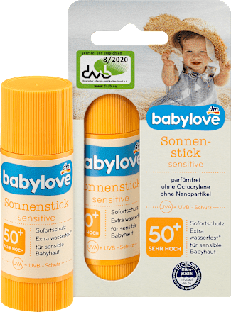 babyloveSonnenstick Sensitive LSF 50+, 20 g