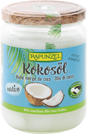 RAPUNZEL Olio vergine di cocco biologico, 400 g Acquisti online sempre  convenienti