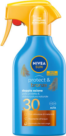 NIVEA SUN Spray solare Protect&Bronze SPF30, 270 ml Acquisti