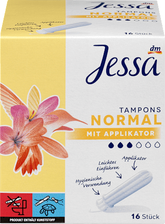 JessaTampons Applikator Normal, 16 St