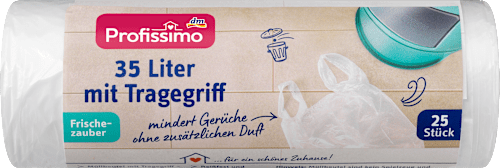 ProfissimoMüllbeutel 35 l mit Tragegriff Frischezauber, 25 St