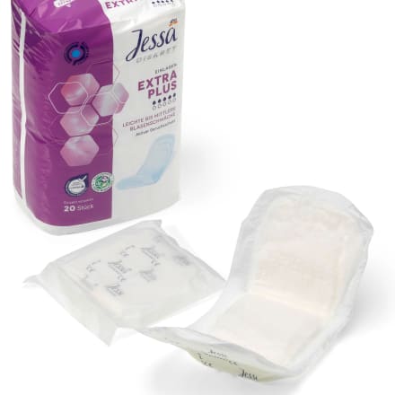 Jessa DISKRET Assorbenti per incontinenza Extra Plus, 20 pz Acquisti online  sempre convenienti