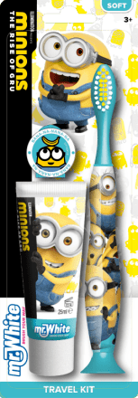 Mr.White Kit viaggio Minions dentifricio e spazzolino, 25 ml Acquisti  online sempre convenienti