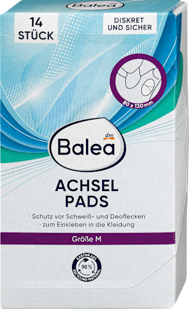 BaleaDeo Achselpads Größe M, 14 St