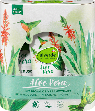 alverde NATURKOSMETIKGeschenkset Aloe Vera 3tlg.  1St, 1 St