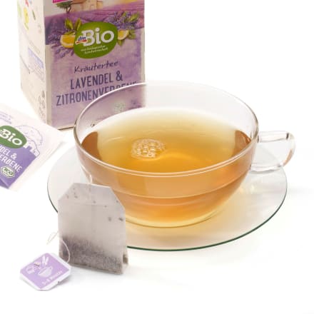 dmBio KräuterTee, Lavendel & Verbenen (20 x 2 g), 40 g dauerhaft