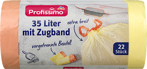 ProfissimoMüllbeutel 35 l mit Zugband, 22 St