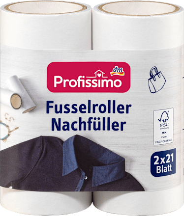 ProfissimoFusselroller Nachfüllpack, 2 St