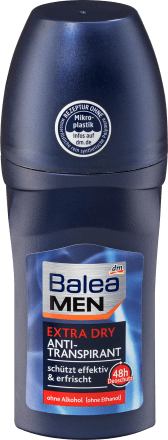 Balea MENAntitranspirant Deo Roll-on extra dry, 50 ml