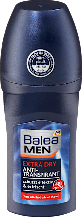 Balea MENAntitranspirant Deo Roll-on extra dry, 50 ml