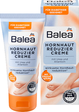 BaleaFußcreme, Hornhaut Reduzier Creme mit Urea & Allantoin, 50 ml