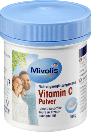 MivolisVitamin C Pulver, 100 gNahrungsergänzungsmittel