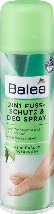 Balea2in1 Fußschutz & Deo Spray, 200 ml