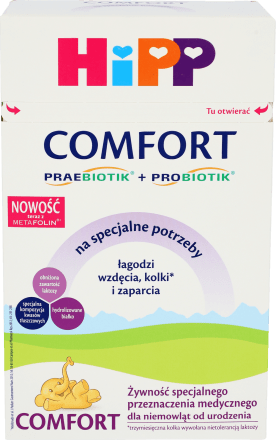 Hipp Mleko Comfort Combiotik 600 g kupuj online zawsze w
