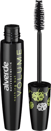 alverde NATURKOSMETIKMascara Nothing But Volume 010 Schwarz, 12 ml
