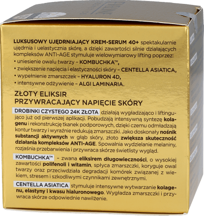 EVELINE COSMETICS Gold Lift expert krem dzień/noc 40+, 50 ml kupuj w ...