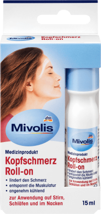 MivolisKopfschmerz Roll-on, 15 ml