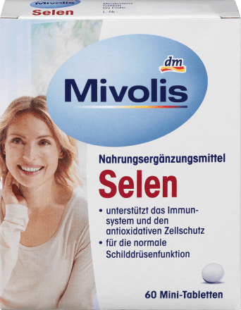 Mivolis Selen, Mini-Tabletten 60 St., 9 g