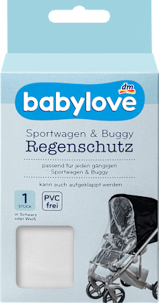 babyloveRegenschutz für Sportwagen & Buggys, 1 St