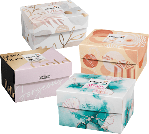 ebelinWattestäbchen Motiv-Box, 300 St
