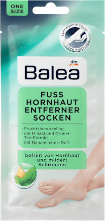 BaleaHornhaut Entferner Fußmaske Socken (1 Paar), 2 St