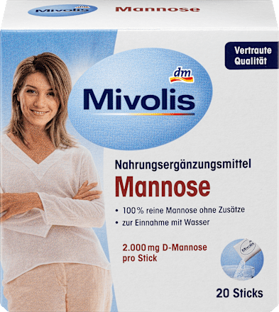 MivolisMannose 20 Sticks, 40 gNahrungsergänzungsmittel