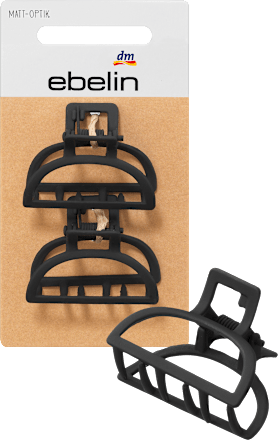 ebelinHaarklammern aus Metall / mit Cut-Out, 2 St