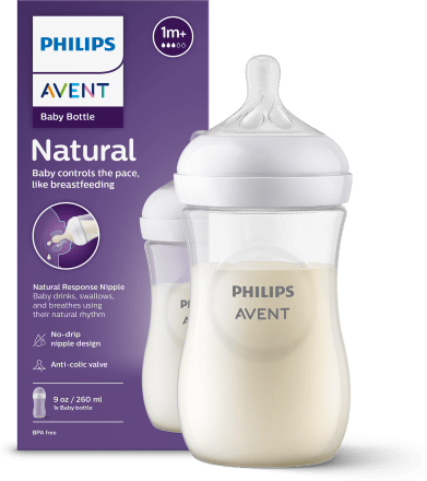 Philips AVENT Natural Response Biberon Motif Girafe Blanc (1 MOIS) 260 ml  Univers Cosmetix Dakar - Sénégal