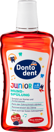 DontodentMundspülung Junior, ab 6 Jahren, 500 ml