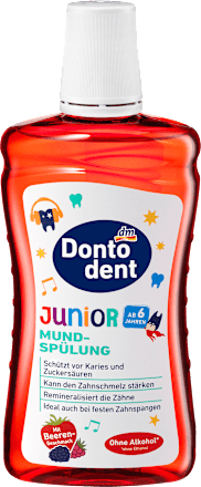 DontodentMundspülung Junior, ab 6 Jahren, 500 ml