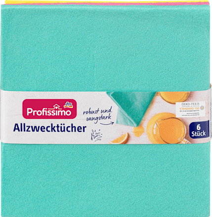 ProfissimoAllzwecktücher, 6 St