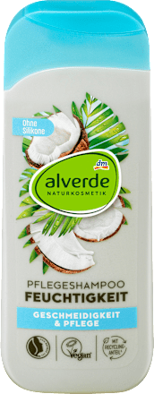 alverde NATURKOSMETIKShampoo Feuchtigkeit Bio-Kokos, 200 ml