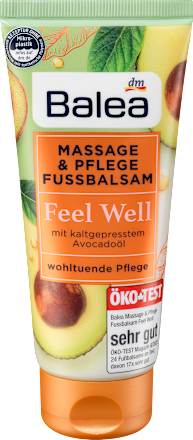 BaleaFußcreme, Massage- & Fußpflegebalsam Feel Well, 100 ml